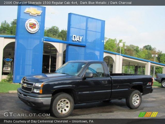 2006 Chevrolet Silverado 1500 Regular Cab 4x4 in Dark Blue Metallic