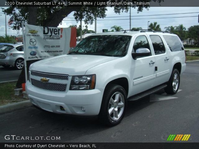 2010 Chevrolet Suburban LT 4x4 in Summit White