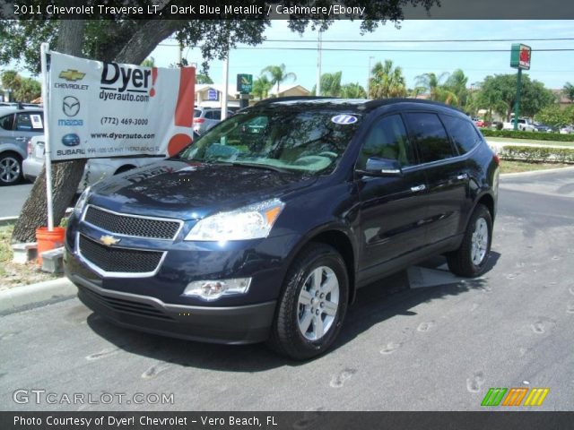 2011 Chevrolet Traverse LT in Dark Blue Metallic