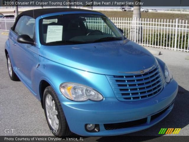 2008 Chrysler PT Cruiser Touring Convertible in Surf Blue Pearl