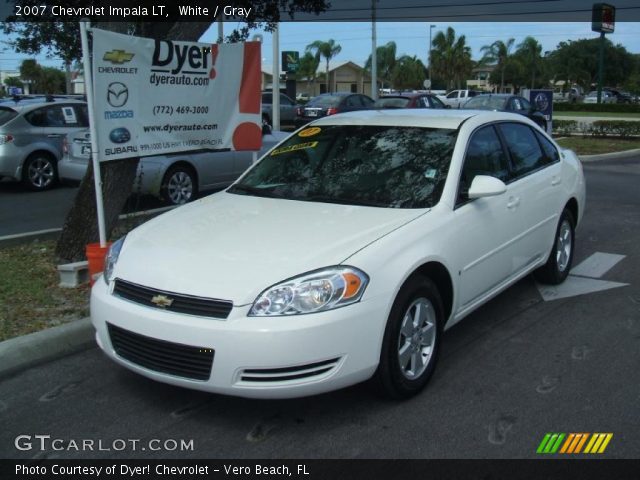 2007 Chevrolet Impala LT in White