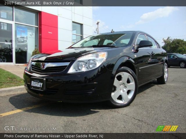 2007 Saturn Aura XE in Black Onyx