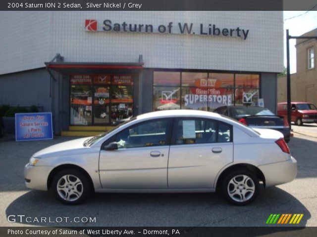 2004 Saturn ION 2 Sedan in Silver Nickel