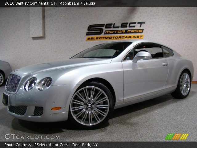 2010 Bentley Continental GT  in Moonbeam
