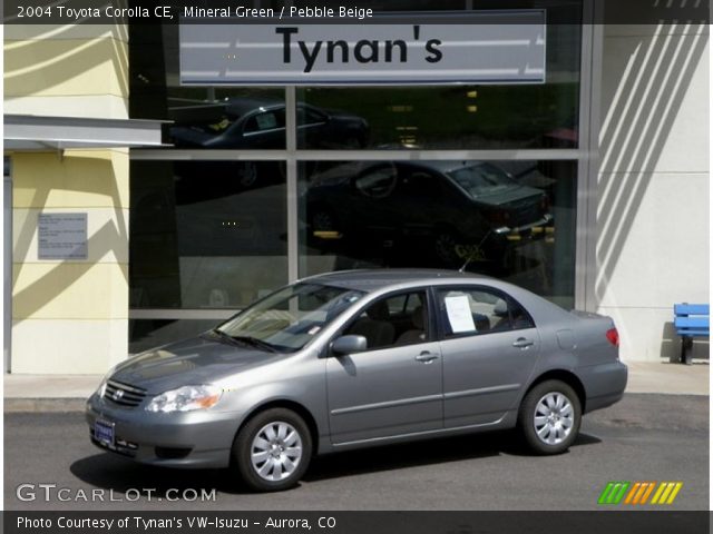 2004 Toyota Corolla CE in Mineral Green