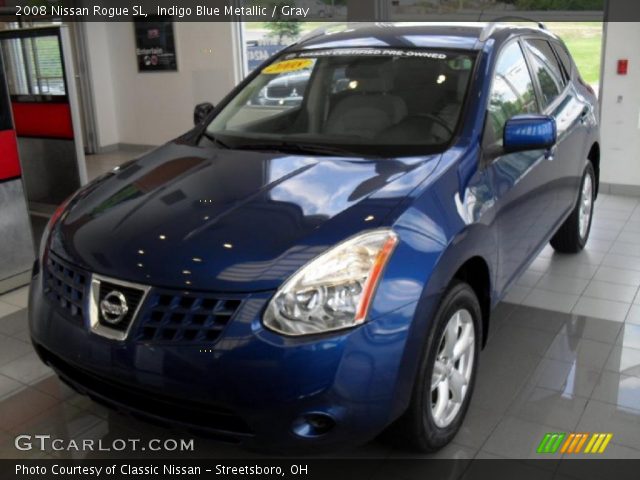 2008 Nissan Rogue SL in Indigo Blue Metallic