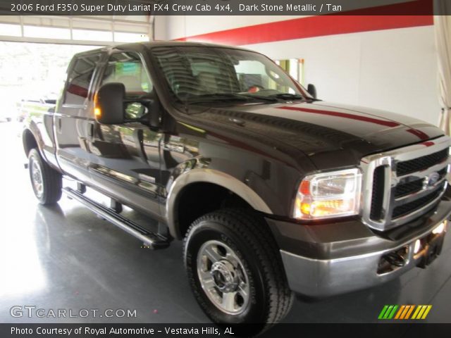 2006 Ford F350 Super Duty Lariat FX4 Crew Cab 4x4 in Dark Stone Metallic