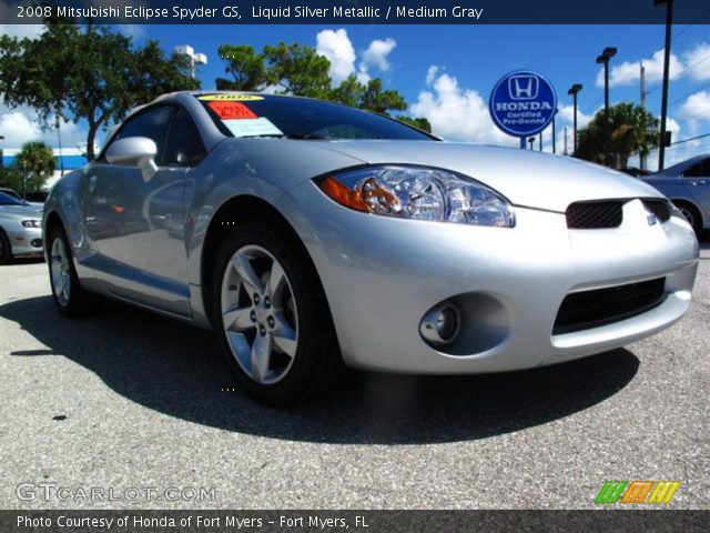 2008 Mitsubishi Eclipse Spyder GS in Liquid Silver Metallic