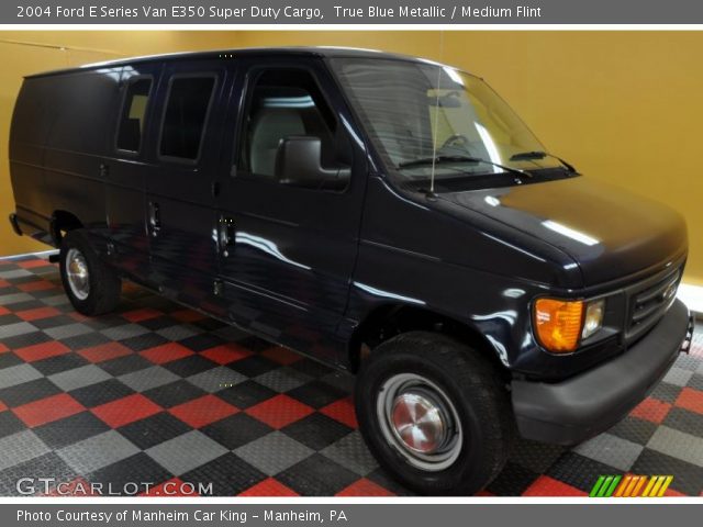 2004 Ford E Series Van E350 Super Duty Cargo in True Blue Metallic