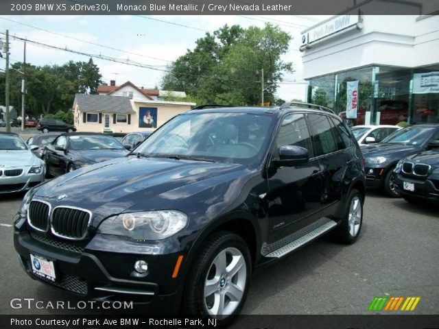 2009 BMW X5 xDrive30i in Monaco Blue Metallic