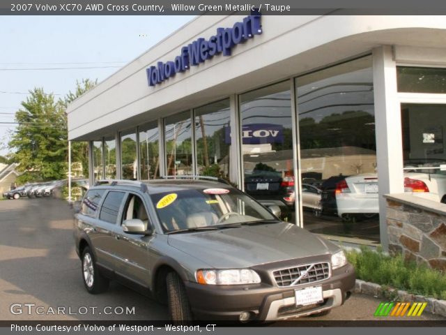 2007 Volvo XC70 AWD Cross Country in Willow Green Metallic