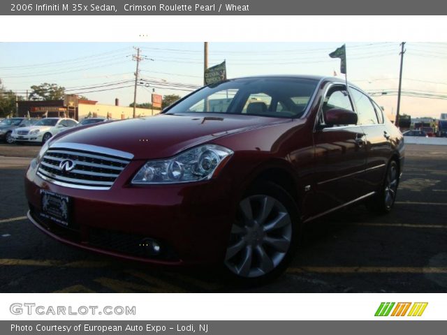 2006 Infiniti M 35x Sedan in Crimson Roulette Pearl