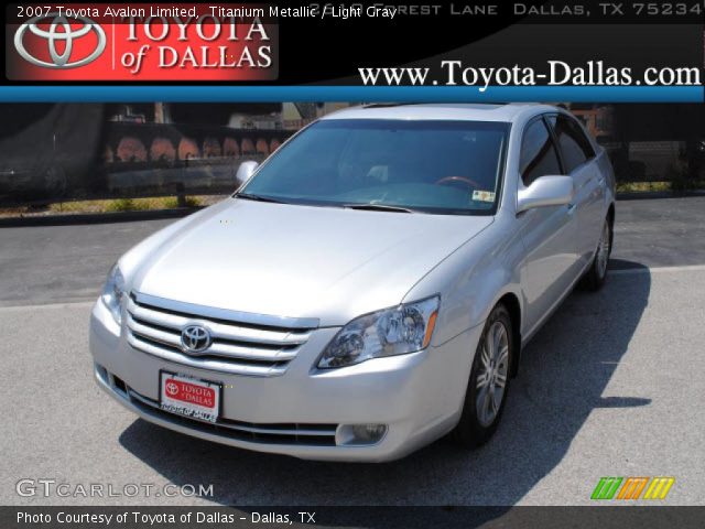 2007 Toyota Avalon Limited in Titanium Metallic