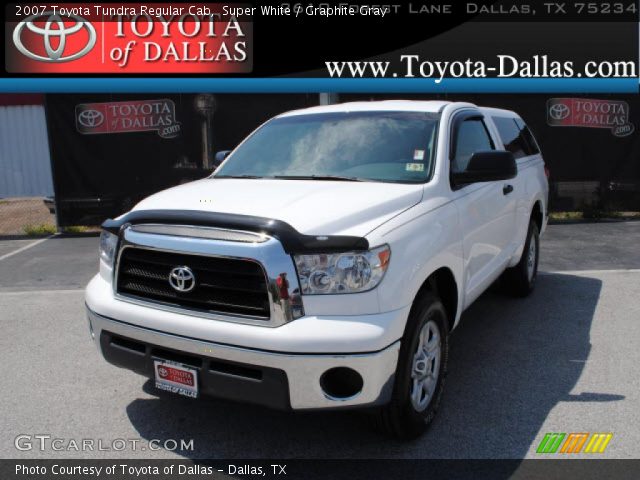 2007 Toyota Tundra Regular Cab in Super White