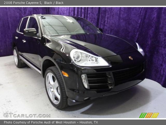2008 Porsche Cayenne S in Black