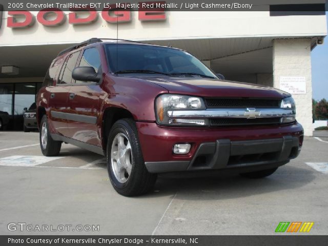 2005 Chevrolet TrailBlazer EXT LS in Majestic Red Metallic