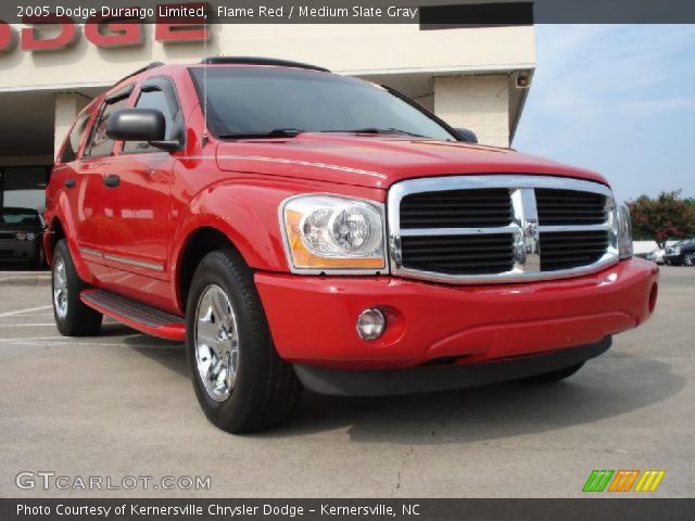 2005 Dodge Durango Limited in Flame Red
