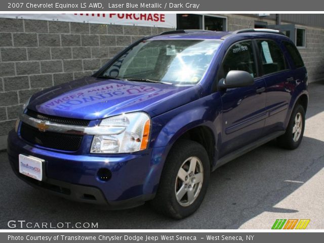 2007 Chevrolet Equinox LS AWD in Laser Blue Metallic