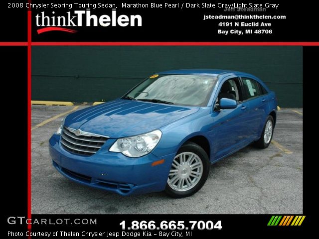 2008 Chrysler Sebring Touring Sedan in Marathon Blue Pearl