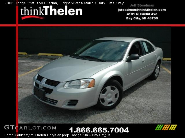 2006 Dodge Stratus SXT Sedan in Bright Silver Metallic