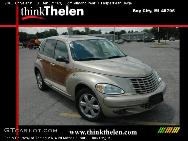 2003 Chrysler PT Cruiser Limited in Light Almond Pearl