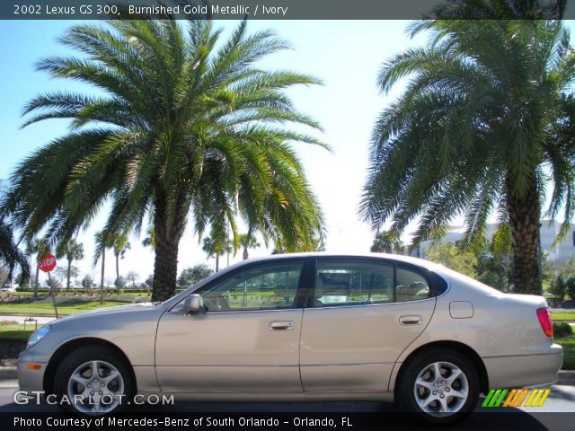 2002 Lexus GS 300 in Burnished Gold Metallic
