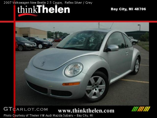 2007 Volkswagen New Beetle 2.5 Coupe in Reflex Silver