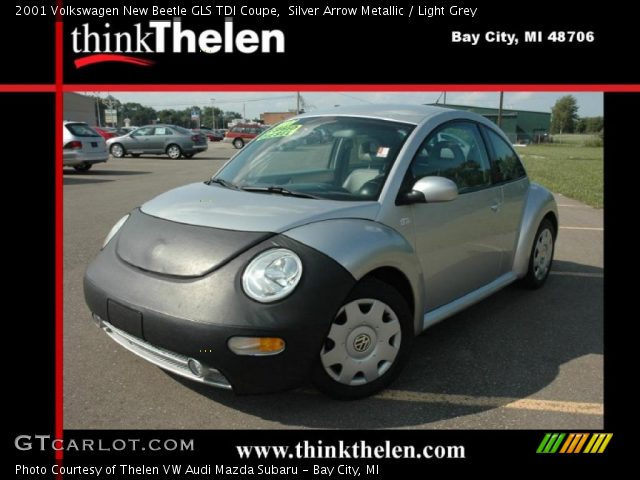 2001 Volkswagen New Beetle GLS TDI Coupe in Silver Arrow Metallic