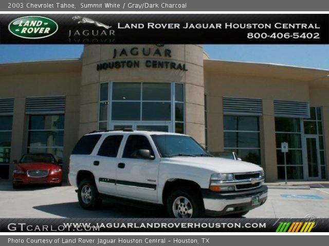 2003 Chevrolet Tahoe  in Summit White