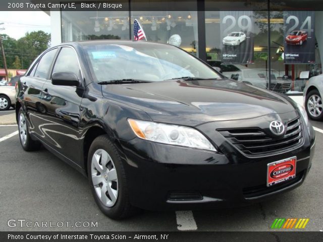 2008 Toyota Camry LE in Black