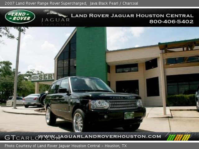 2007 Land Rover Range Rover Supercharged in Java Black Pearl