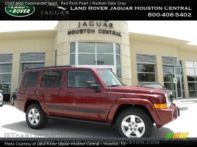 2007 Jeep Commander Sport in Red Rock Pearl
