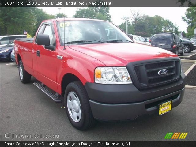 2007 Ford F150 XL Regular Cab in Bright Red