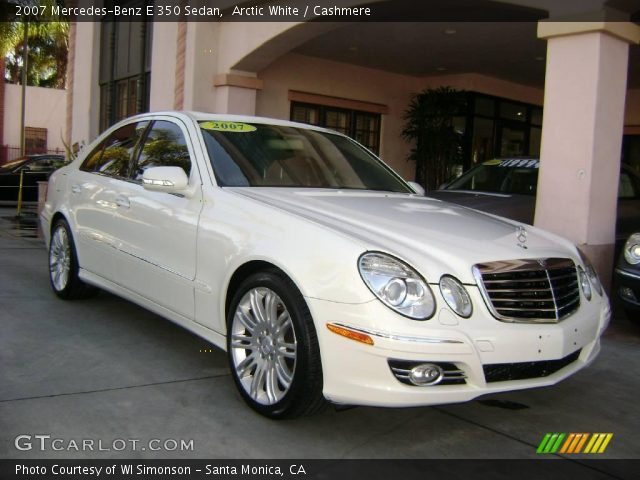 2007 Mercedes-Benz E 350 Sedan in Arctic White
