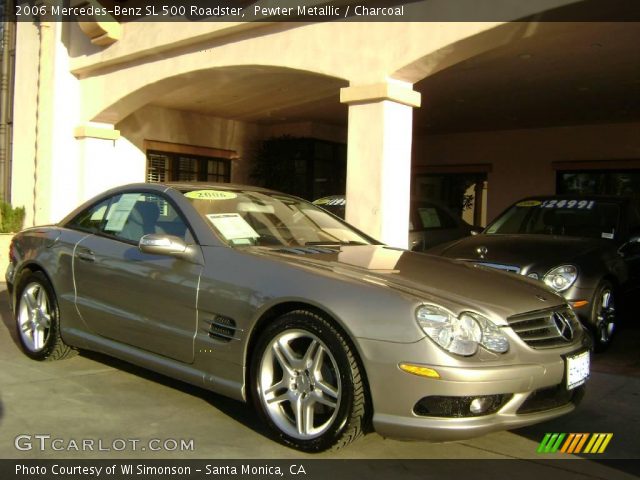 2006 Mercedes-Benz SL 500 Roadster in Pewter Metallic