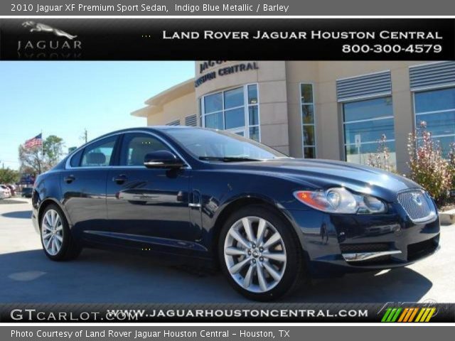 2010 Jaguar XF Premium Sport Sedan in Indigo Blue Metallic