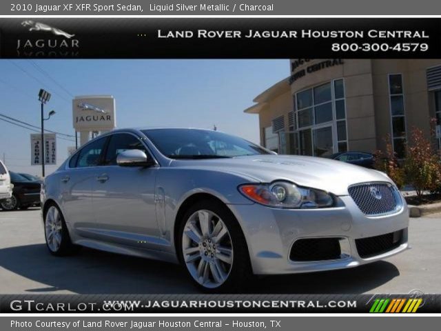 2010 Jaguar XF XFR Sport Sedan in Liquid Silver Metallic