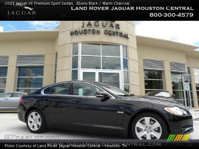 2011 Jaguar XF Premium Sport Sedan in Ebony Black