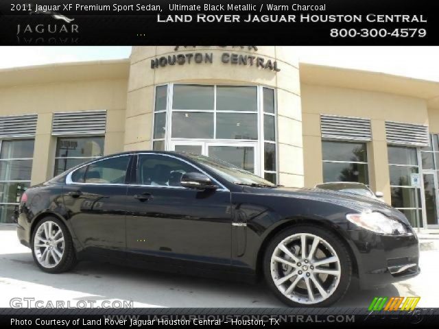 2011 Jaguar XF Premium Sport Sedan in Ultimate Black Metallic