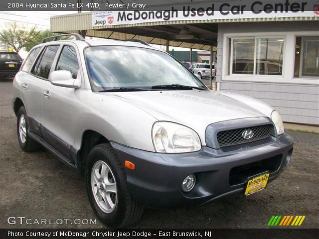 2004 Hyundai Santa Fe LX 4WD in Pewter