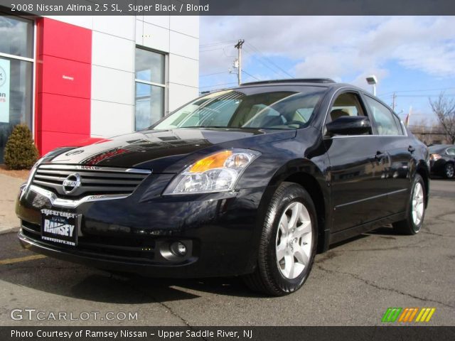 2008 Nissan Altima 2.5 SL in Super Black