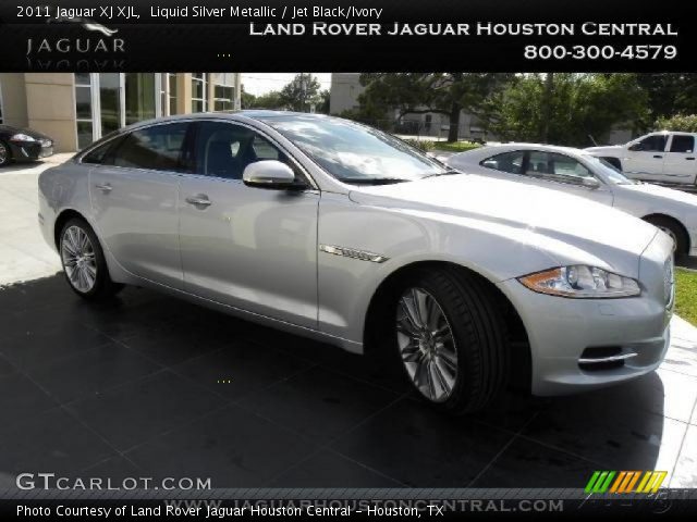 2011 Jaguar XJ XJL in Liquid Silver Metallic