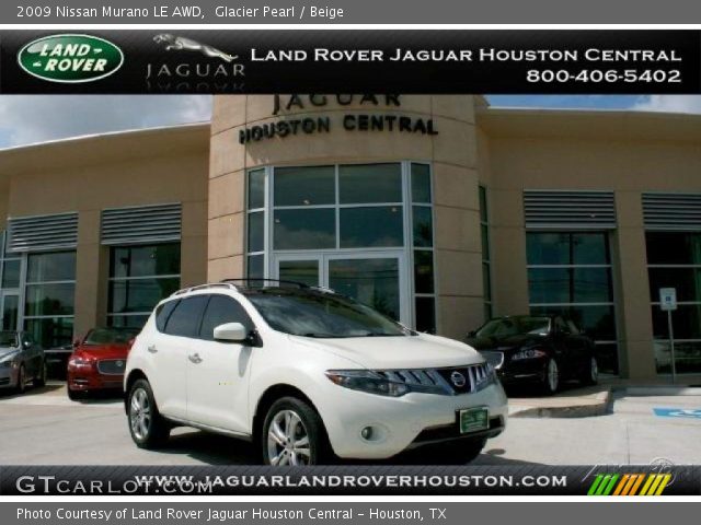 2009 Nissan Murano LE AWD in Glacier Pearl