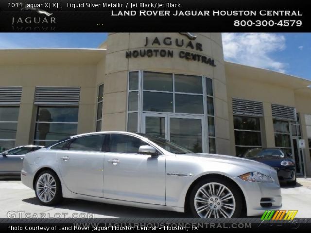 2011 Jaguar XJ XJL in Liquid Silver Metallic