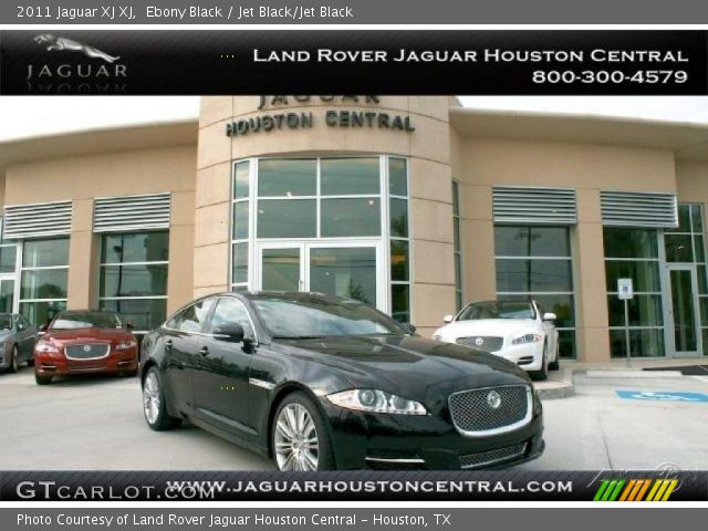 2011 Jaguar XJ XJ in Ebony Black