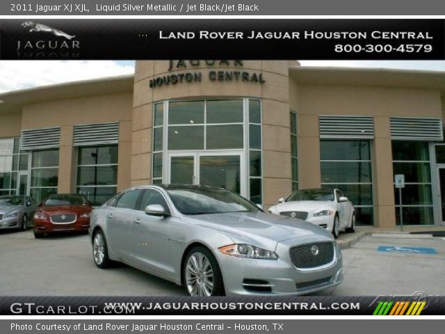 2011 Jaguar XJ XJL in Liquid Silver Metallic
