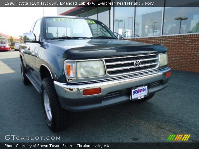 1996 Toyota T100 Truck SR5 Extended Cab 4x4 in Evergreen Pearl Metallic