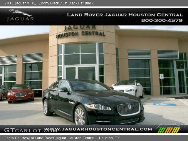 2011 Jaguar XJ XJ in Ebony Black