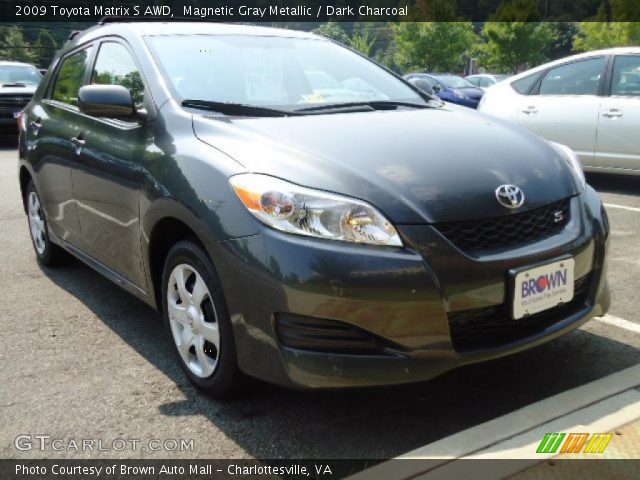 2009 Toyota Matrix S AWD in Magnetic Gray Metallic