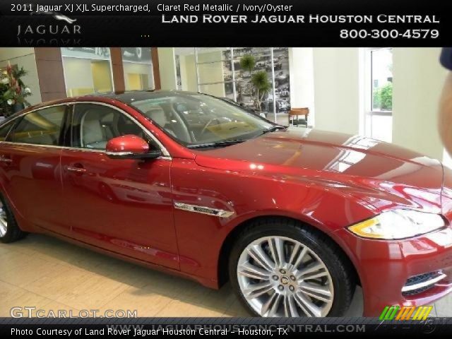 2011 Jaguar XJ XJL Supercharged in Claret Red Metallic